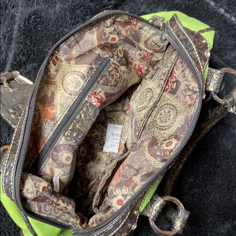 Green purse NWOT